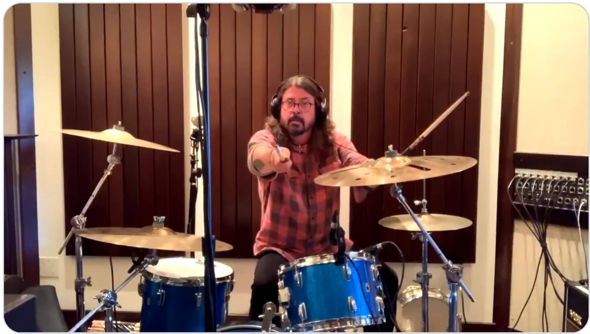 10 year old drummer girl dave grohl