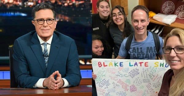 A man says a Stephen Colbert joke saved his life. He wants to appear on ‘The Late Show’ before it’s too late