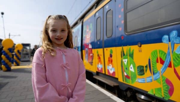 8-year-old’s ‘Sweet Monsters’ Drawing Chosen as Winning Design to Decorate Real Train
