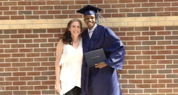 TEEN GIVEN 8 MONTHS TO LIVE WALKS AT GRADUATION
